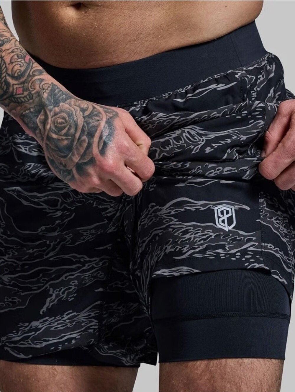 Born Primitive Men's Versatile Short with Compression 7" Large - Picture 4 of 8